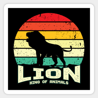 lion king of animals Sticker